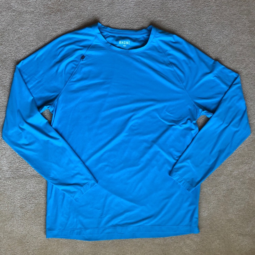 Rhone Men’s XL Blue Long Sleeve Shirt